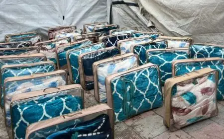 শীতবস্ত্র বিতরণ | Winter Clothing Distribution | مشروع توزيع الألبسة الدافئة للشتاء